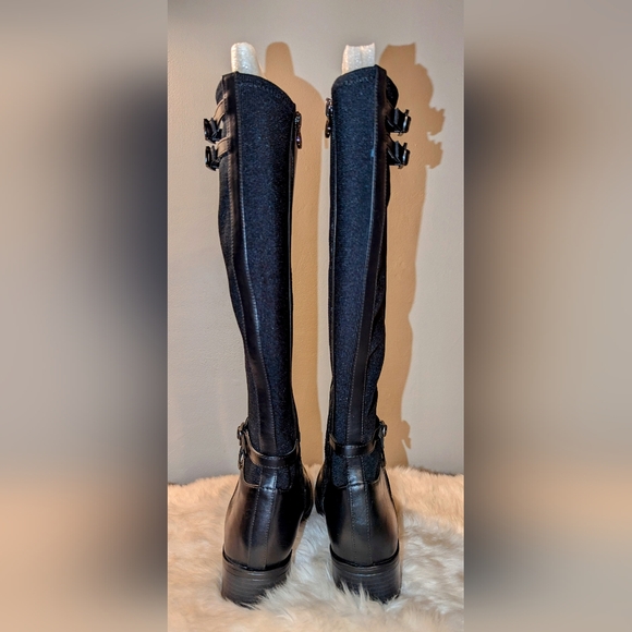 ETIENNE AIGNER E - Celina Black knee high boots - Size 8 1/2 M - in original box - Picture 3 of 14